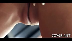 Luscious teen playgirl gives her young pussy some stimulation