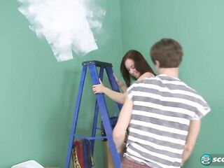 Jade Dunn Gets Her Faced Painted with Cum After a Sexy Screw