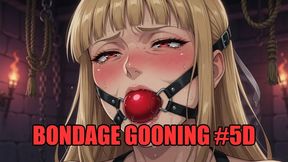 Bondage Gooning #5D: Rope Ecstasy Goon Spiral (Animated, Music, Text)