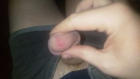 Shemale Trans Masturbates Sexy Cock on Camera