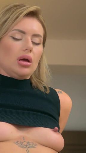 DADDY4K. Perfect natural ass and tits are available for daddy   Clip 2