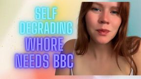 Whore needs bbc