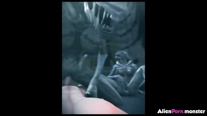 Huge dick alien fucking Samus Aran