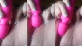 masturbating my pretty pink pussy