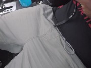 Watching porn in the car (couldn't wait too horny)