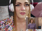 Carly Rae Summers reacts to Wild Lesbian Squirting Orgy X Ersties