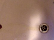 Pissing in the sink