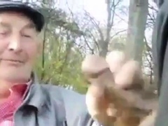 Grandpa in park