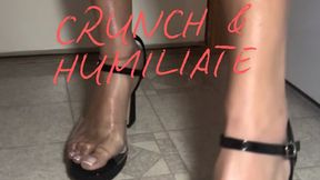Goldfish Under Heels: Humiliation & ASMR (Crunch Sound Therapy)