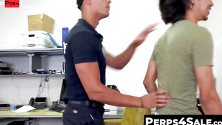 Perps4Sale.com - BBC jock officer AJ Sloan blows and rims skinny Reve Hardick
