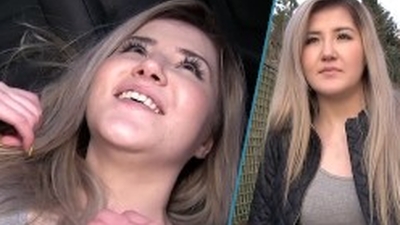 Public Agent - painfully cute blonde teen gets creamy horny having sex outdoors