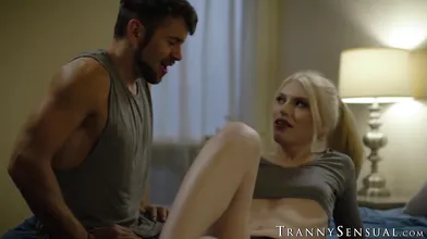 Bulky and sexy Dante Colle stretched my tight TS ass using his large dick