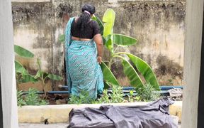 Stepmother Was Working in the Garden and I Had Sex with Her