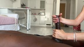 Cumshot Handjob and CIM with Terry Banks