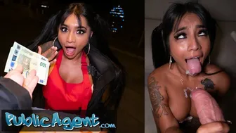 Yasmina Khan's Big Tits and Curvy Ass Drive Wild Public Seduction