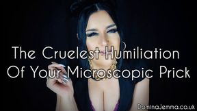 The Cruelest Humiliation Of Your Microscopic Prick