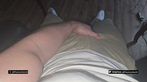 German Dirtytalk! Boss in Homeoffice Gets Horny &amp; Strokes His Massive Cock