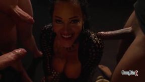 Halloween Adventure: MILF's Wild Night in Amsterdam with Surprising Encounters - Featuring Ashley Cumstar!
