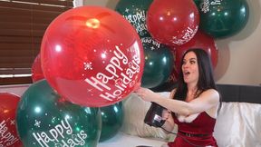 Holiday Balloon Print Pops!