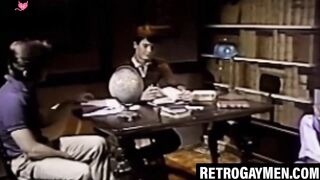 Nerd-Students Secret Library Blowjob Adventure