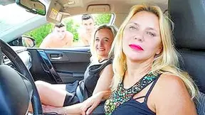 Deep Threat - Renate Elly Two Horny Mature Ladies Shares Two Young Guys