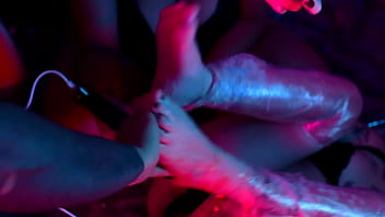 Foot Worship, Tickling Fetish &amp_ Wax Play with Bratty Girls!