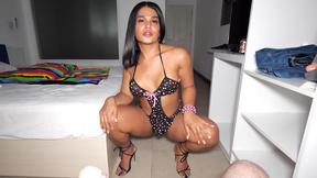 ”Buxxom but small shaft Asian ladyboy Nansy fucks guy assfucking”