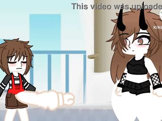 My stepbrother fucks me before going to a party (Gacha Club)