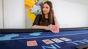 High Stakes Poker With Bella High And Bella Young
