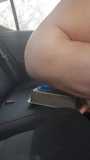Riding My 10.5 Inch Blue Dick