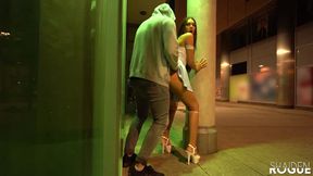 Public Doggy Fuck With Cheating Party Chick - Risky Outdoor Sex