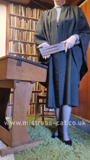 You have been disruptive and told to report to the Principal's office...