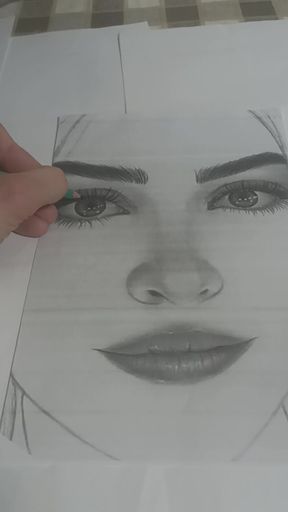 A Beatiful Girl Draw for You I Hope You Will Like It
