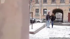 Melissa Grand - Petersburg Babe Has Casual Sex With One Stranger Boy