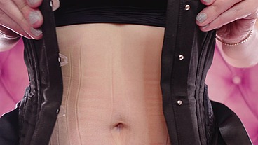 Belly Button Fetish and Oil