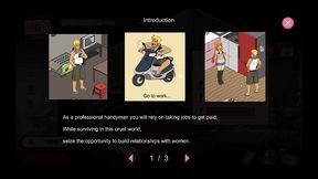 ntr handyman legend [ hentai game pornplay ] ep.2 cute customer had orgasm just from boobs touching