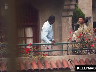 KELLY MADISON - Black big beautiful woman Maserati Cheats for White Jock