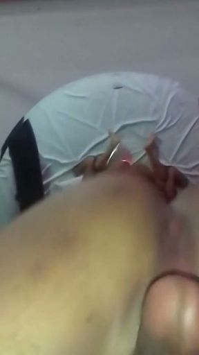 one entire day being fucked by the friend of my husband in the motel   Clip 1