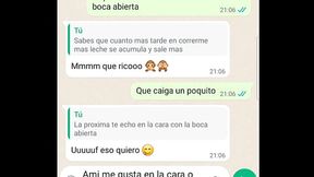 Hablando con mi novia de nuestras cojidas parte 3