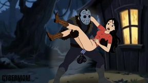 crazy fucking at crystal lake camp. cartoon porn parody  friday the 13th