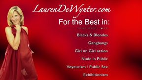 Lauren finds a gangbang