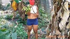 Big-dicked stepson fucks college MILF outdoors and cums on her face