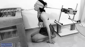 Submissive Girl Submission Session with Rough BDSM and Bondage