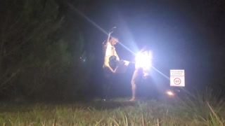 I Met Two Fans At The Club, I Got Wet And Let Them Fuck Me In The Middle Of The Street Outdoors, UNC