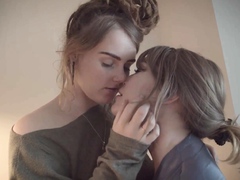 Horny Teen Lesbians Licking and having part6