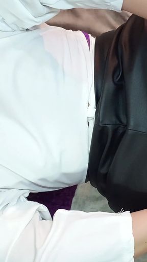 POV of Hot Latina MILF Roommate, Mutual Masturbation, Doggystyle, Blowjob with Cum Reveal, Real Couple, Homemade, Amateur