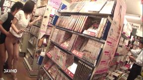 Japanese Ran Minami enjoys Hardcore Public Fucking in a library with her Hairy pussy