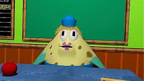 SpongeBob Patrick Seduce Mrs. Puff in Hot Boating School Fantasy