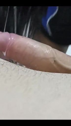 In Love with My Neighbor I Invited Her to Have a Cup of Coffee Then I Ended up Putting My Big Dick in Her Mouth and She Swallows