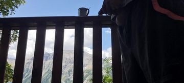 Coffee and cream at Mountain